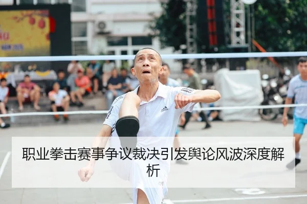 职业拳击赛事争议裁决引发舆论风波深度解析